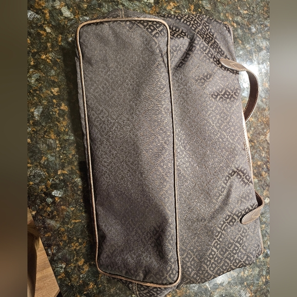 Bally Brown Monogram Canvas Tote - Picture 5 of 7